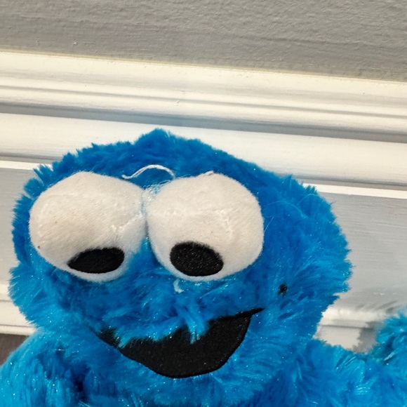 Sesame Street Cookie Monster 10” in Blue Plush Stuffed Animal Toddler Kids Baby - Picture 4 of 9